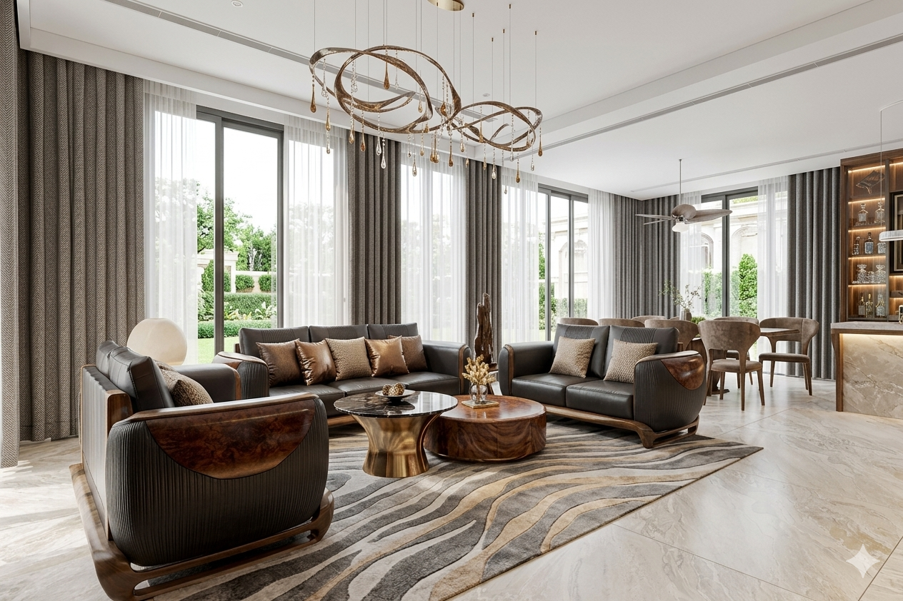 nội thất biệt thự thái bình