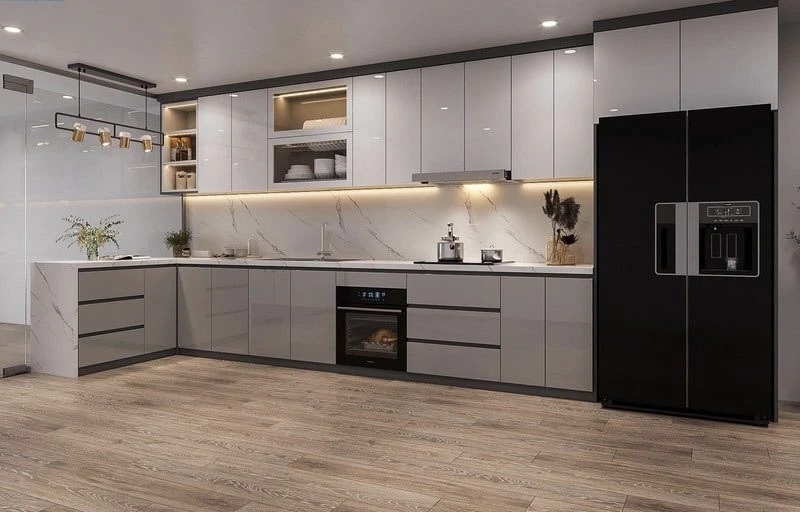 Tủ bếp nhựa thái bình