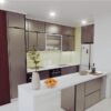 Tủ bếp inox cánh kính Hưng Yên cao cấp