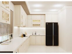 Mặt bàn đá Vicostone cao cấp cho tủ bếp tân cổ Thái Bình