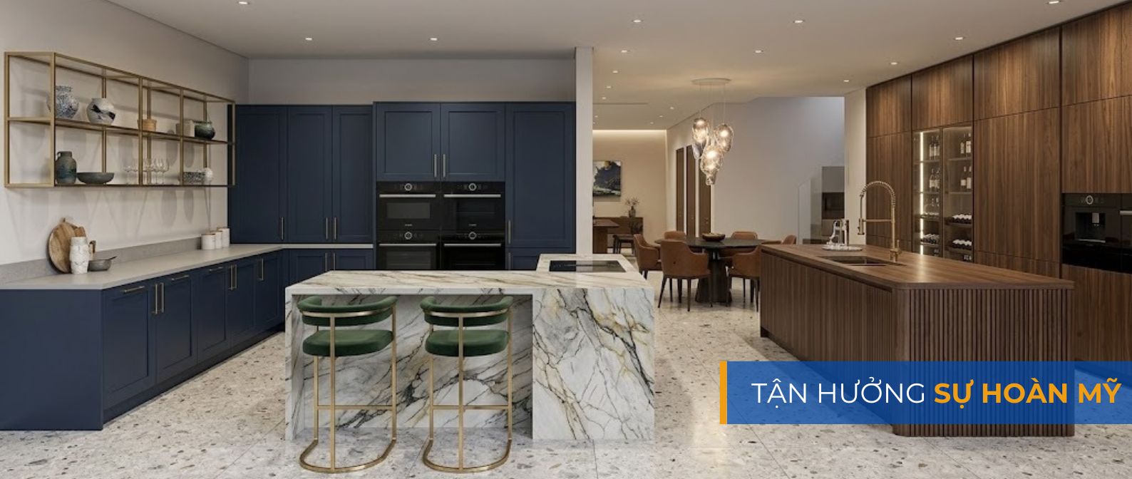 Đơn vị làm tủ bếp uy tín chất lượng tại Thái Bình