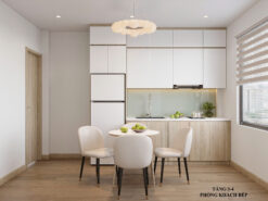 Thiết kế nội thất chung cư 1 ngủ phong cách tối giản