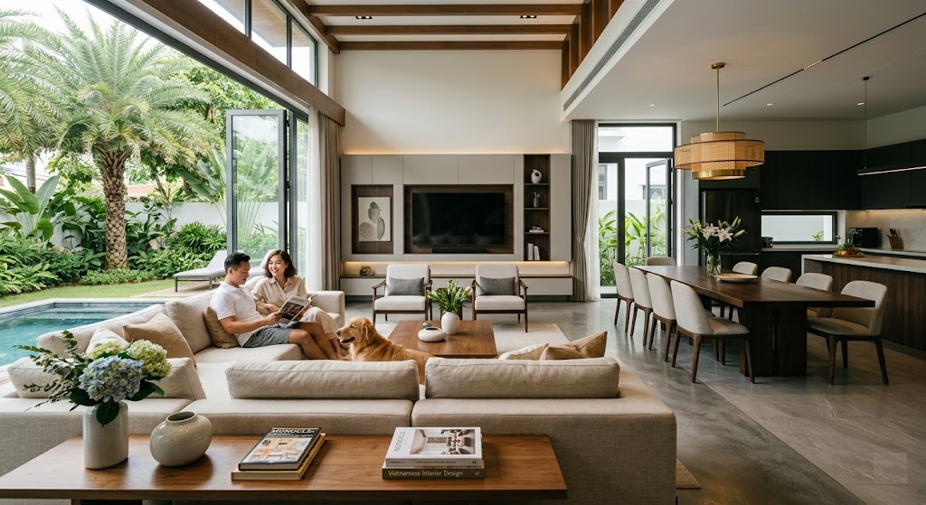 Dự án thiết kế biệt thự tại Thái Bình