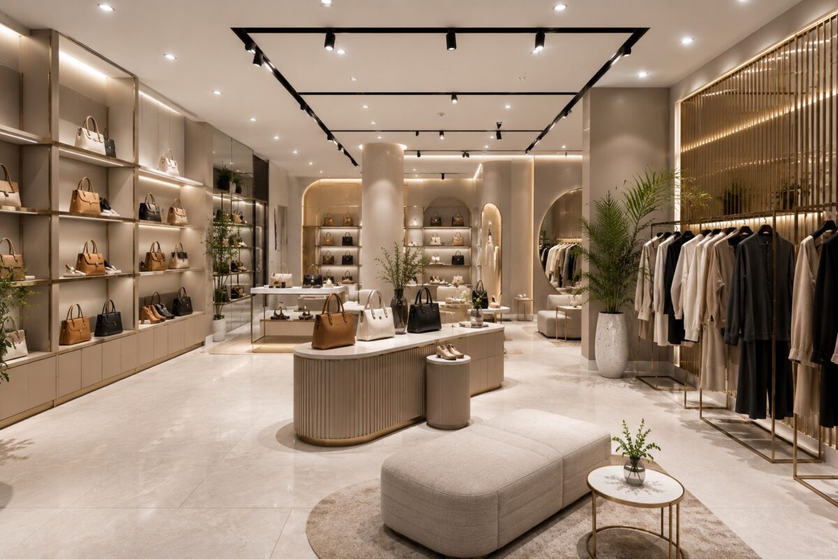 Thiết kế showroom cửa hàng kinh doanh tại thái bình